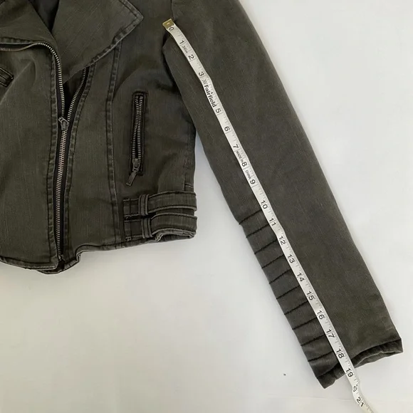 ITALIAN Denim Jacket w/ Studs - Picture 10 of 16